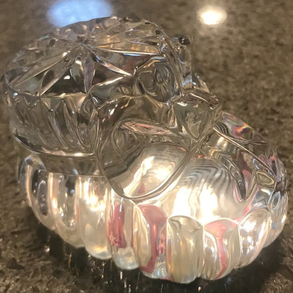 JONAL Lead Crystal Baby Bootie - Picture 3 of 6